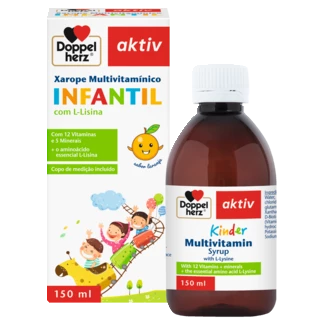 Doppelherz aktiv Xarope Multivitamínico INFANTIL Vista frontal