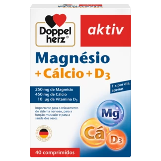 Doppelherz aktiv Magnésio Vista frontal
