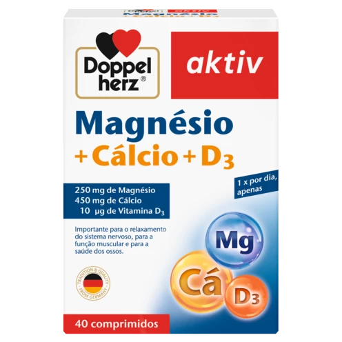 Doppelherz aktiv Magnésio Vista frontal