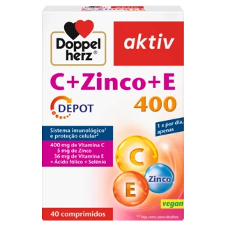 Doppelherz aktiv C+Zinco+E Vista frontal