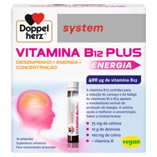 Doppelherz system VITAMINA B12 PLUS Vista frontal