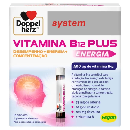 Doppelherz system VITAMINA B12 PLUS Vista frontal