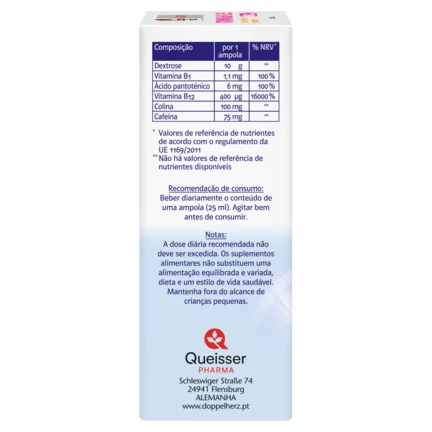 Doppelherz system VITAMINA B12 PLUS Vista lateral esquerda