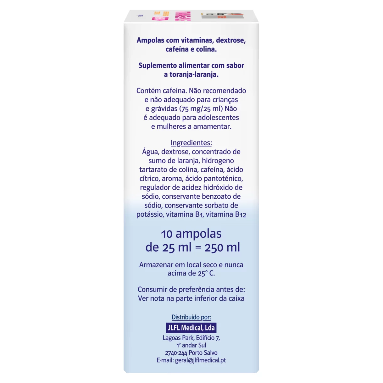 Doppelherz system VITAMINA B12 PLUS Vista lateral direita