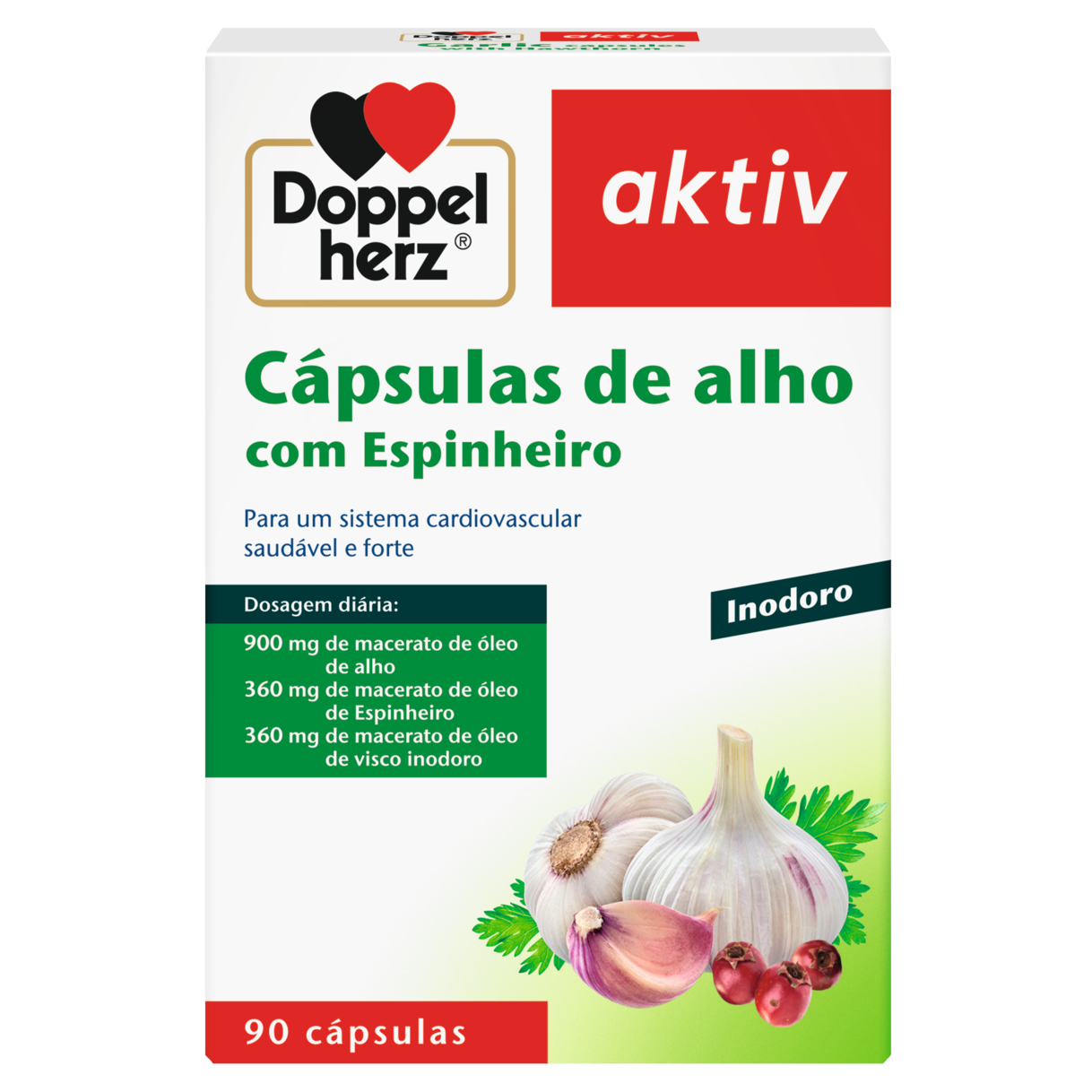 Cápsulas de alho 